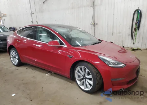 2018 Tesla Model 3 from USA, damaged, VIN 5YJ3E1EB8JF097465